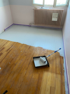 Photo de galerie - Pose de parquet - Revêtement de sol