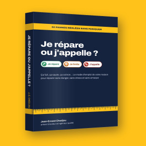 Photo de galerie - Le livre « Je répare ou j'appelle ? » en relief