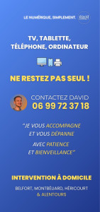 Photo de galerie - TV, TABLETTE, TELEPHONE, ORDINATEUR, ne restez pas seul !