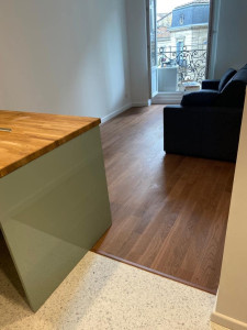 Photo de galerie - Pose de parquet - Revêtement de sol