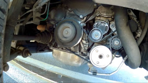 Photo de galerie - - Vidange huile moteur
- Changement filtre
- Installation nouvelle courroie accessoire 