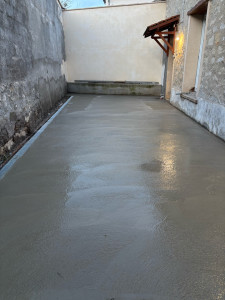 Photo de galerie - Dalle en béton 
