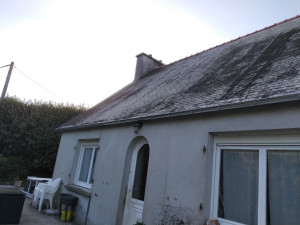 Photo de galerie - Remplacement de gouttière.