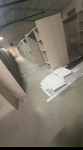 Photo de galerie - Montage de 120 dressing poser et aligner sur plusieurs rangé