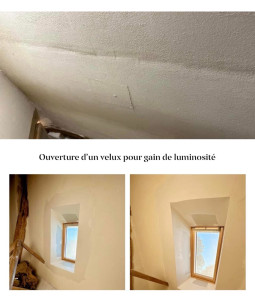 Photo de galerie - Ouverture velux