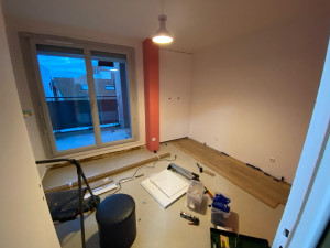 Photo de galerie - Pose de Parquet