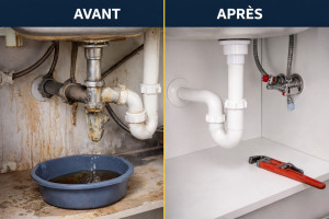 Photo de galerie - Remise en état d’une canalisation