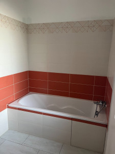 Photo de galerie - Pose faïence salle de bain