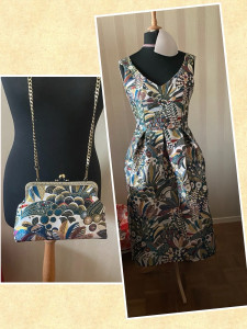 Photo de galerie - Robe sur mesure ainsi que son sac 