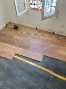 Photo de galerie - Pose de parquet - Revêtement de sol