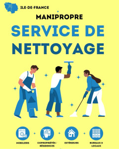 Photo de galerie - Notre enseigne maniPropre 