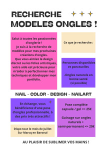 Photo de galerie - Je cherche à me perfectionner et pour cela, je cherche des modèles. 
en échange, je propose des tarifs tout doux. 