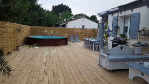 Photo de galerie - Fabrication de terrasse en bois