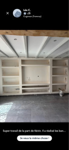 Photo de galerie - Niche en Placo