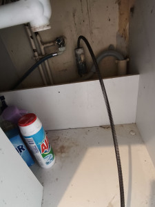 Photo de galerie - Débouchage canalisation de cuisine 