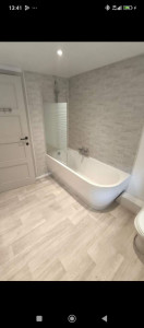 Photo de galerie - Pose de baignoire et par baignoire 