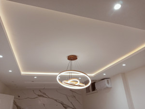 Photo de galerie - ✅ Lustre led 3 couleurs par impulsion 220v décoratif.