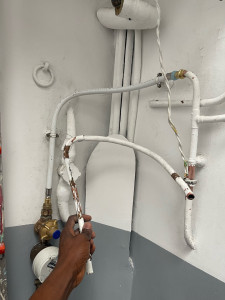 Photo de galerie - Reparations alimentation d’eau 