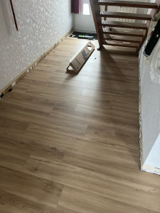 Photo de galerie - Pose de parquet - Revêtement de sol