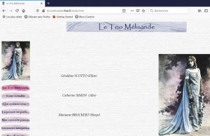 Photo de galerie - Un site web pour le musical 