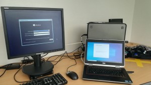 Photo de galerie - Réinstallation du système d'exploitation Windows et mise à jour complète du système et du matériel après restauration du pc fixe et potable. 