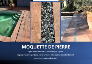 Photo de galerie - Moquette de pierre