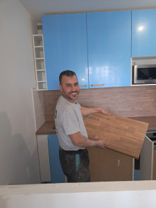 Photo de galerie - Montage meuble de cuisine 