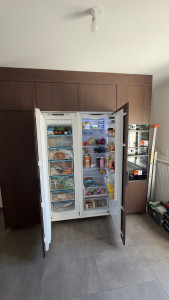 Photo de galerie - ✔️ Montage de meubles de cuisine ✔️ Intégration des appareils électroménagers ✔️ Réglage et alignement des portes ✔️ Finitions propres et soignées ✔️ Travail précis et professionnel