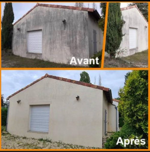 Photo de galerie - Nettoyage de la façade pré Thage