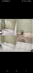 Photo de galerie - Changement de baignoire et son pare douche