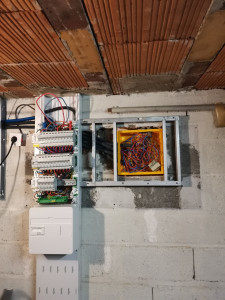 Photo de galerie - Installation complète d'électricité dans une maison