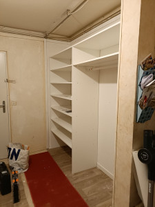 Photo de galerie - Réalisations dressing sur mesure 