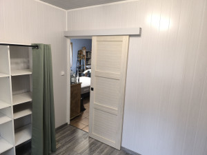 Photo de galerie - Pose d'une porte coulissante