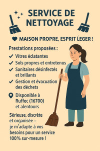 Photo de galerie - Femme de ménage 