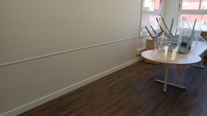 Photo de galerie - Finition peinture sur mur dégradé 