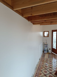 Photo de galerie - Pan de mur finition 
