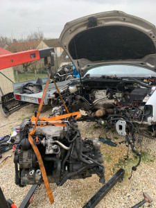 Photo de galerie - Changement moteur / Audi a3 