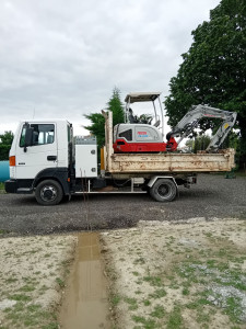 Photo de galerie - Transports mini pelle 