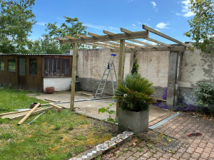 Photo de galerie - Pergolas sur mesure 