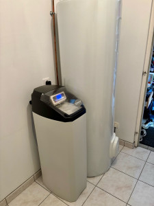 Photo de galerie - Installation chauffe eau et adoucisseur d’eau 