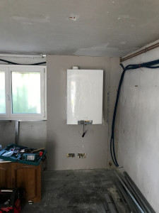 Photo de galerie - Pose d une chaudière