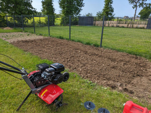 Photo de galerie - Jardin labourer avec motoculteur 