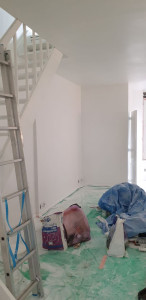 Photo de galerie - Réalisation d'un chantier peinture.

maison complète à l'airless .