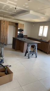 Photo de galerie - Pose d’une cuisine 