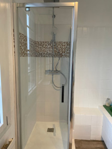 Photo de galerie - Remplacement d'une douche