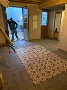 Photo de galerie - Carrelage avec motifs 