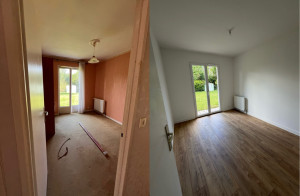 Photo de galerie - Rénovation complète d’une chambre