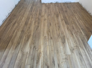 Photo de galerie - Pose de parquet - Revêtement de sol