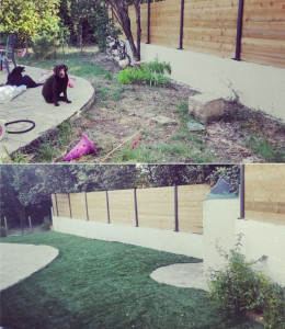 Photo de galerie - Gazon synthétique 