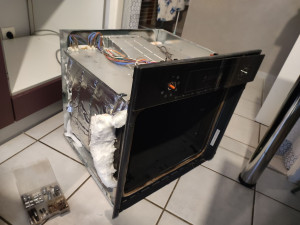 Photo de galerie - Remise en état des fixations de grille 